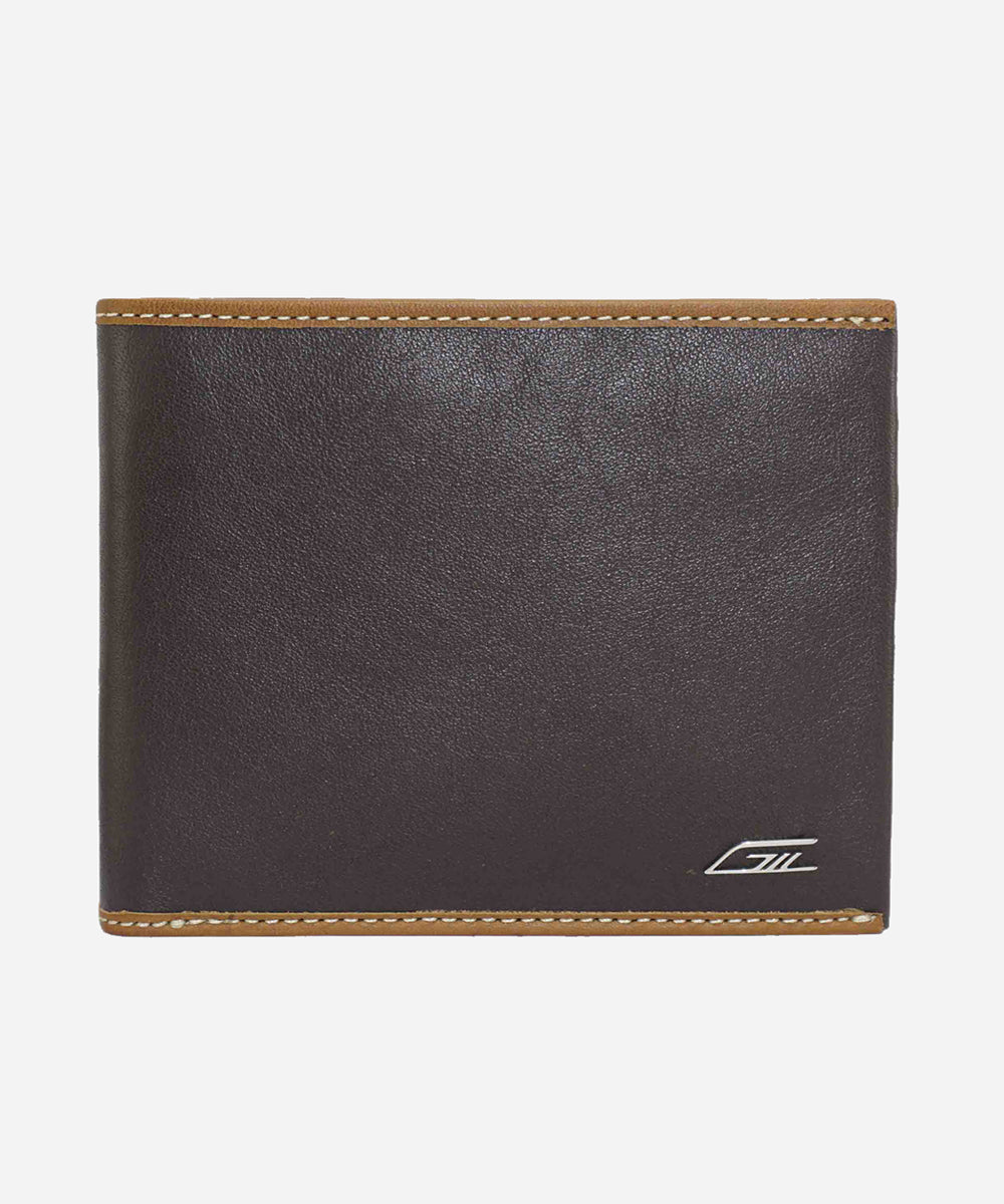 Brown Color Bifold Genuine Leather Wallet