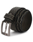GIL Casual Men's Leather Belt | Top-Grain | 3-D Embossed | G-1271