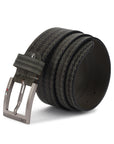 GIL Casual Men's Leather Belt | Top-Grain | 3-D Embossed | G-1277