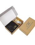 GIL Signature Auto-lock Men's Leather Belt | Wrinkle-free | Leather Cleaning Cream