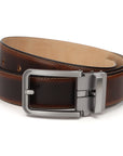 Pull-SM Auto-locking Men's Leather Belt