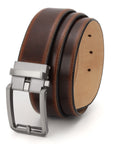 Pull-SM Auto-locking Men's Leather Belt