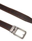Pull-SM Auto-locking Men's Leather Belt