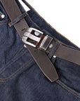 GIL Casual Men's Full-Grain Leather Belt | Wrinkle-free | Picasso