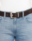 GIL Casual Men's Full-Grain Leather Belt | Wrinkle-free | Picasso