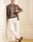 GIL Casual Men's Full-Grain Leather Belt | Wrinkle-free | Picasso