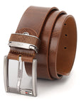 GIL Casual Men's Full-Grain Leather Belt | Waxy Marble