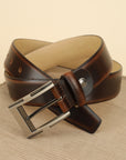 Profile Pull-SM Men's Leather Belt | Pull-Up Effect | Wrinkle-free