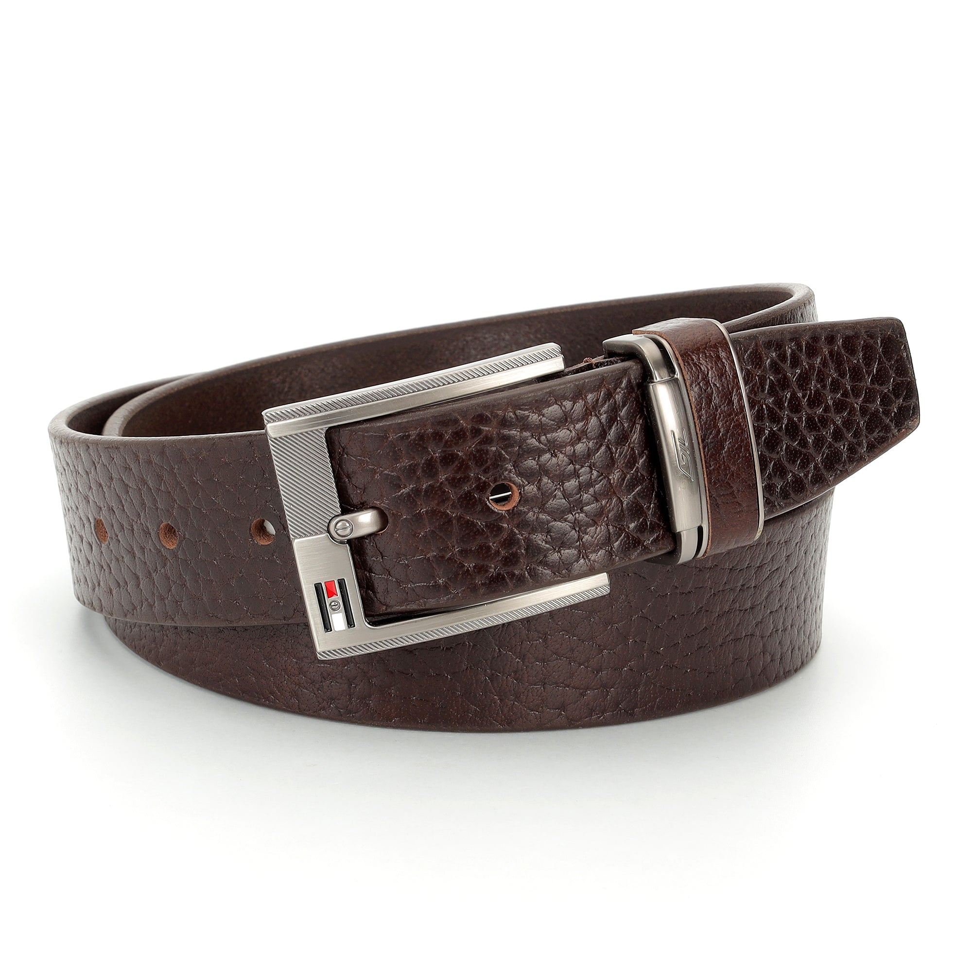 KENFORD EMBOSSED LEATHER BELT PAISLEY（EMBOSSED LOAFERS(25.5