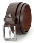 GIL Nappa Split Leather Belt for Men | 40 mm width