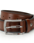 GIL Oxford 3D Embossed Leather Belt for Men | 35 mm width