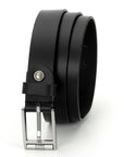 GIL Smooth Split Leather Belt for Men | 30 mm width