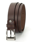 GIL Smooth Split Leather Belt for Men | 30 mm width