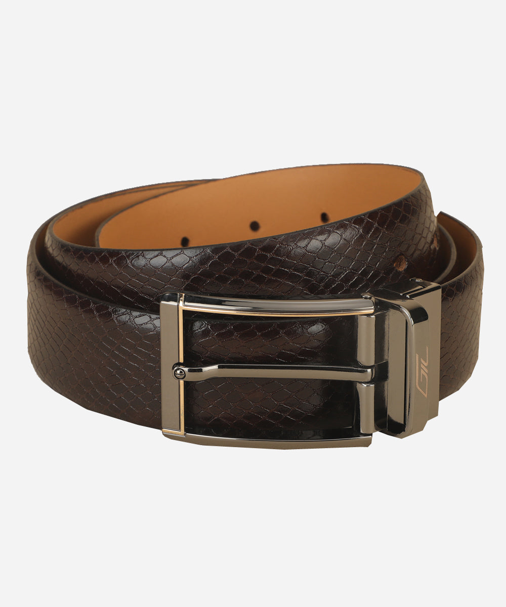 GIL Formal Leather Belt, Wallet Combo