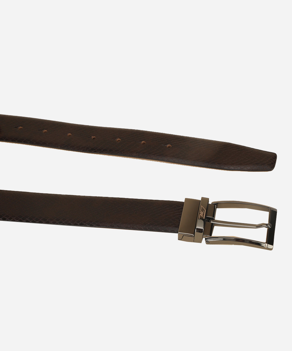 GIL Formal Leather Belt, Wallet Combo
