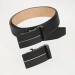 GIL premium men's leather belt styling
