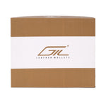GIL Men's Bifold Leather Wallet with RFID | Embossed Full-Grain Leather