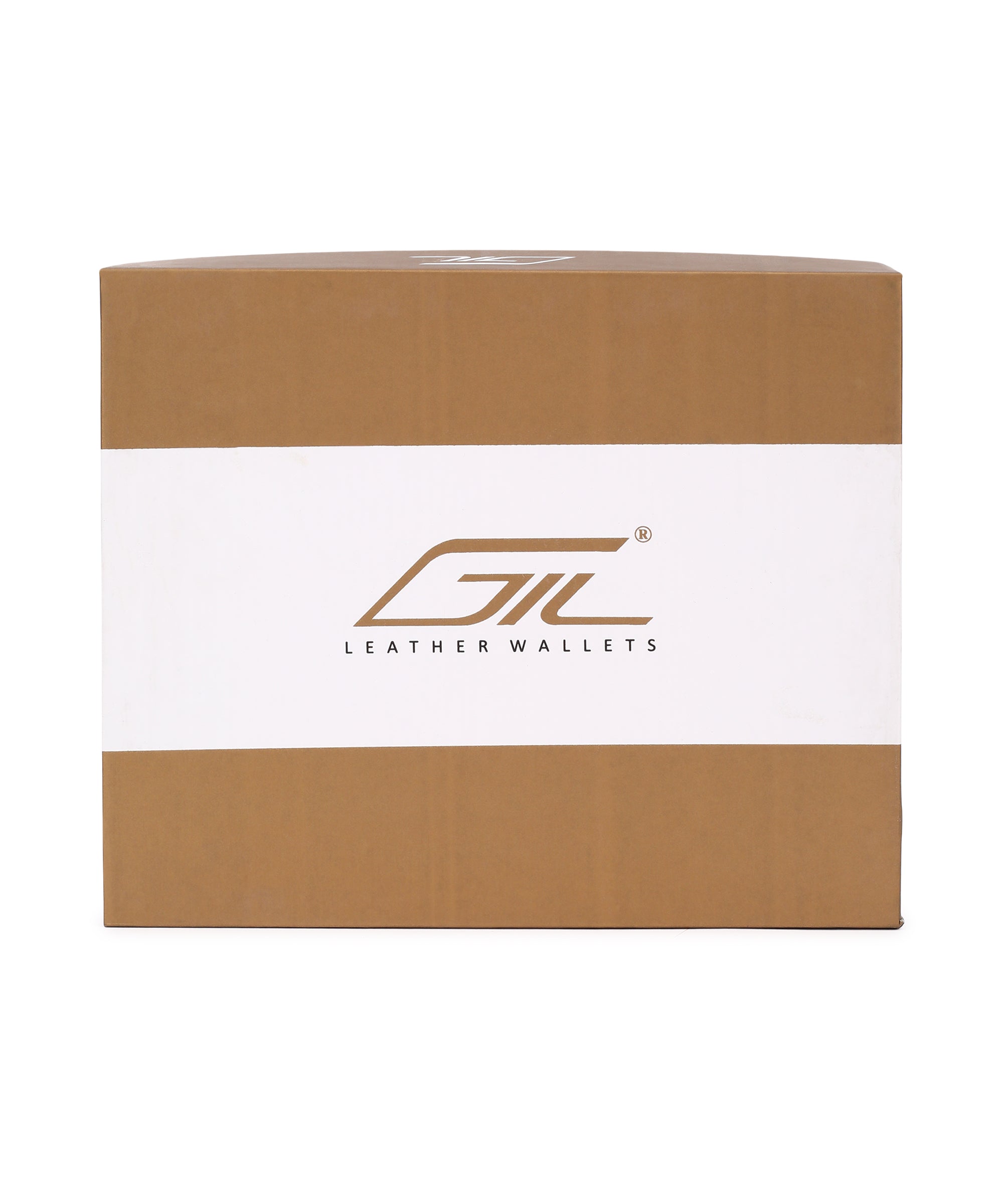 GIL Men's Bifold Leather Wallet with RFID | Embossed Full-Grain Leather