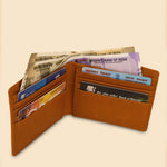 GIL Men's Bifold Genuine Leather Wallet | Wrinkle-free | RFID