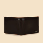 Signature Brown Leather Belt, Wallet & Keychain Combo