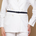 Navy Ladies Belt- 19mm