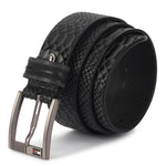 GIL Casual Men's Leather Belt | Top-Grain | 3-D Embossed | G-1271