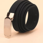 Black Ladies Belt- 21mm Plate Buckle