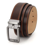 GIL Signature Pull-SM Auto-locking Men's Leather Belt | Pull-up Effect