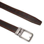 GIL Signature Pull-SM Auto-locking Men's Leather Belt | Pull-up Effect