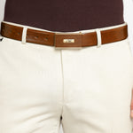 GIL Signature Profile Men's Leather Belt | Wrinkle-free | Texas