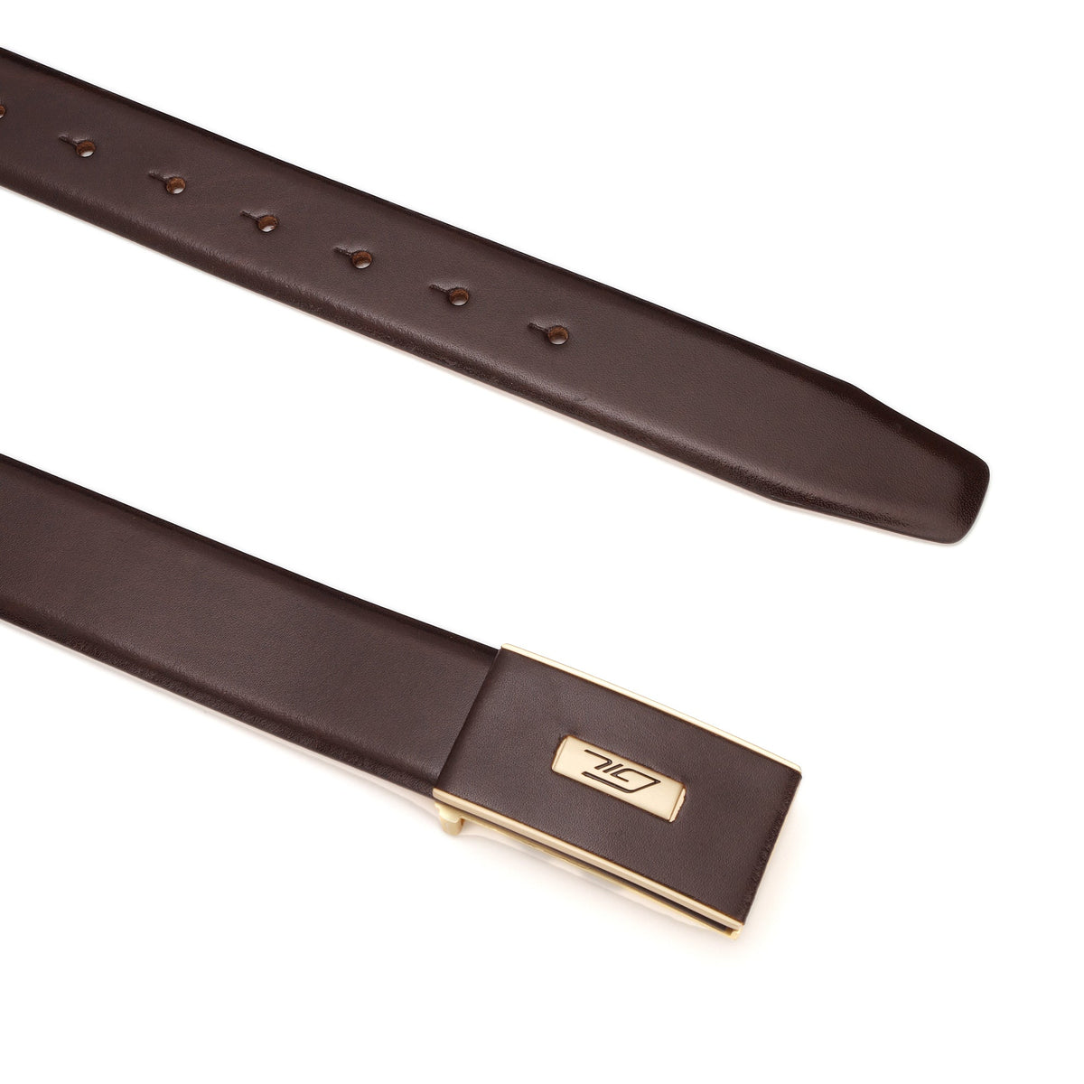 GIL Texas men's leather belt close-up