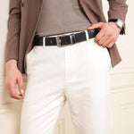 GIL Casual Men's Full-Grain Wrinkle-Free Leather Belt | Picasso