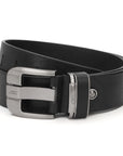 Casual Men's Leather Belt- Picasso Black