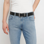 GIL Casual Men's Full-Grain Leather Belt | Oil Pull-Up | 40mm Width