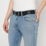 GIL Casual Men's Full-Grain Leather Belt | Oil Pull-Up | 40mm Width