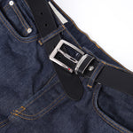 GIL Casual Men's Full-Grain Leather Belt | Oil Pull-Up | 40mm Width
