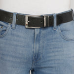 GIL Casual Men's Full-Grain Leather Belt | Waxy Marble