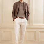 GIL Casual Men's Full-Grain Leather Belt | Waxy Marble
