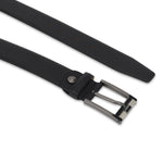 GIL Feather-Edge Men's Leather Belt | Wrinkle-free | Saffiano | Roller Buckle