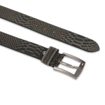 GIL Casual Men's Leather Belt | Top-Grain | 3-D Embossed | G-1271