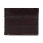 GIL Men's Bifold Leather Wallet with RFID | Embossed Full-Grain Leather