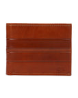 GIL Men's Bifold Leather Wallet with RFID | Embossed Full-Grain Leather