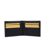 GIL Men's Bifold Leather Wallet with RFID | Embossed Full-Grain Leather
