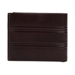 GIL Men's Bifold Leather Wallet with RFID | Embossed Full-Grain Leather