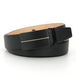 GIL Signature Auto-lock Men's Leather Belt | Wrinkle-free | With Leather Cleaning Cream