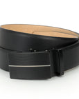 GIL Signature Auto-lock Men's Leather Belt | Wrinkle-free | With Leather Cleaning Cream