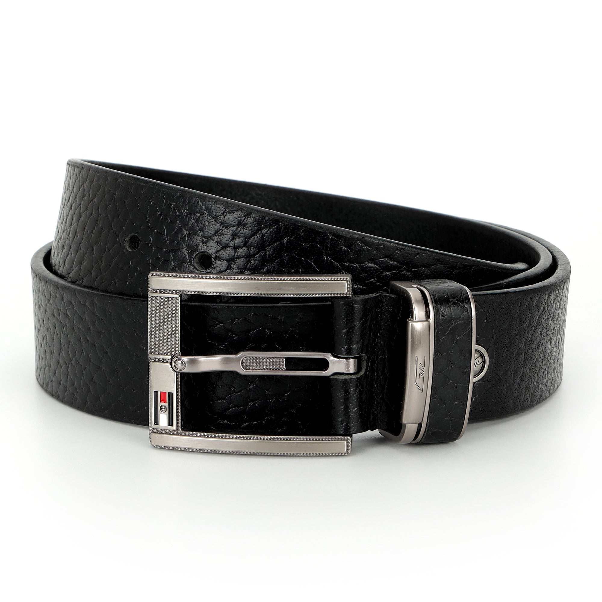 GIL Casual Men&#39;s Full-Grain Leather Belt | Wrinkle-free | King Dollar