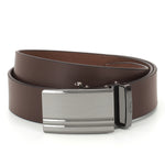 GIL Auto-lock Men's Indian Leather Belt |Smooth | Micro-adjustments