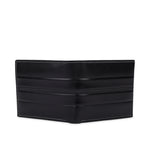 GIL Men's Bifold Leather Wallet with RFID | Embossed Full-Grain Leather