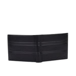 GIL Men's Bifold Leather Wallet with RFID | Embossed Full-Grain Leather